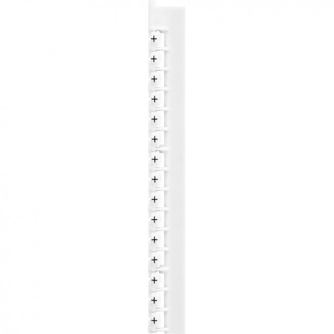 Маркер LEGRAND Memocab ширина 2,3 мм условное обозначение плюс 037956 Маркер LEGRAND Memocab ширина 2,3 мм условное обозначение плюс 037956