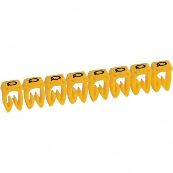 Маркер LEGRAND CAB 3 для кабеля 4-6 мм² заглавная буква Q