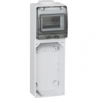 Основание для лицевых панелей LEGRAND 220x125 рейка 5 модулей (2 розетки 16 A)