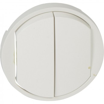 Лицевая панель LEGRAND Celiane выключатель 1-полюсный / переключатель Кат. № 0 670 01/02/31/32 белый