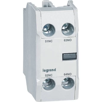 Фронтальный 2П и 4П блок вспомогательных контактов LEGRAND CTX³ - 1H.0. + 1 H.3. - 16 A