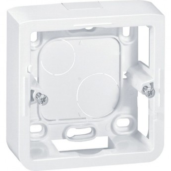 Коробка накладная LEGRAND Mosaic 2 модуля. высота 30мм, белый