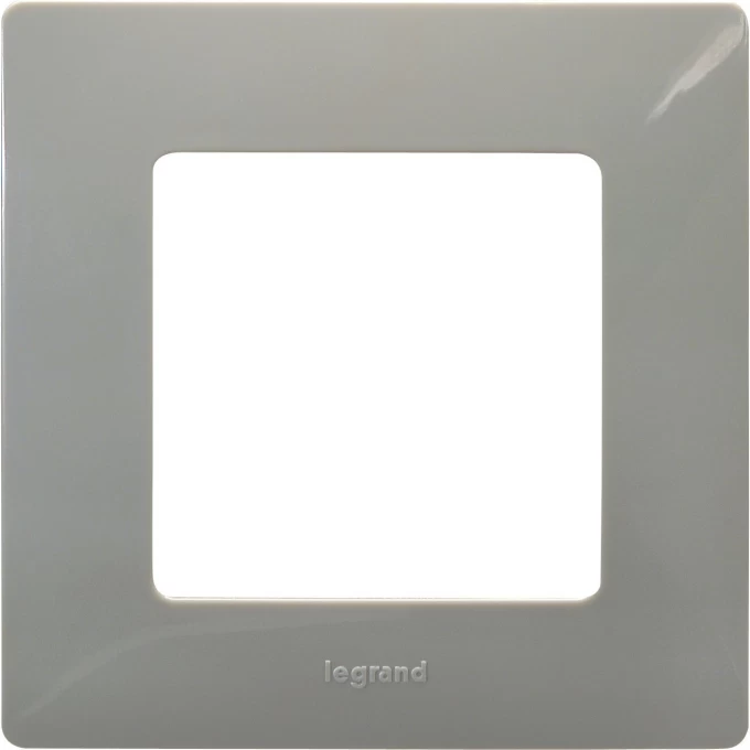 Рамка LEGRAND Etika 1 пост светлая галька 672521 Рамка LEGRAND Etika 1 пост светлая галька 672521